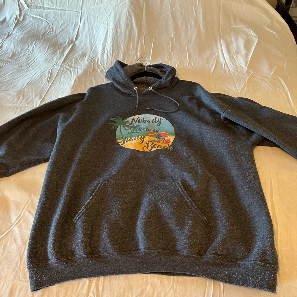 Fruit of the Loom Charcoal Graphic Hoodie